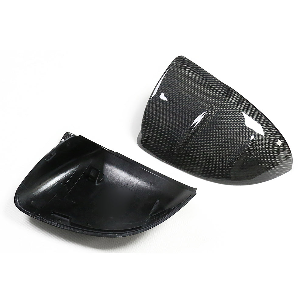 Carbon Fiber replacement Mirror Caps for Mercedes Benz C-Class W206 (2022+), S-Class W223 (2021+)