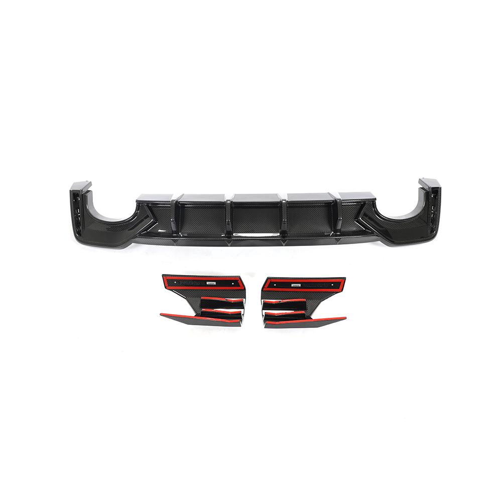 ST Style Carbon Fiber Rear Diffuser for Audi RS6 C8 ,RS7 C8(2019–2024)