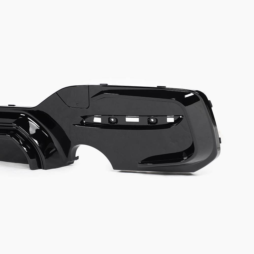 CS Style Gloss Black Rear Diffuser for BMW 1 Series F20/F21 LCI M Sport (2015–2019)