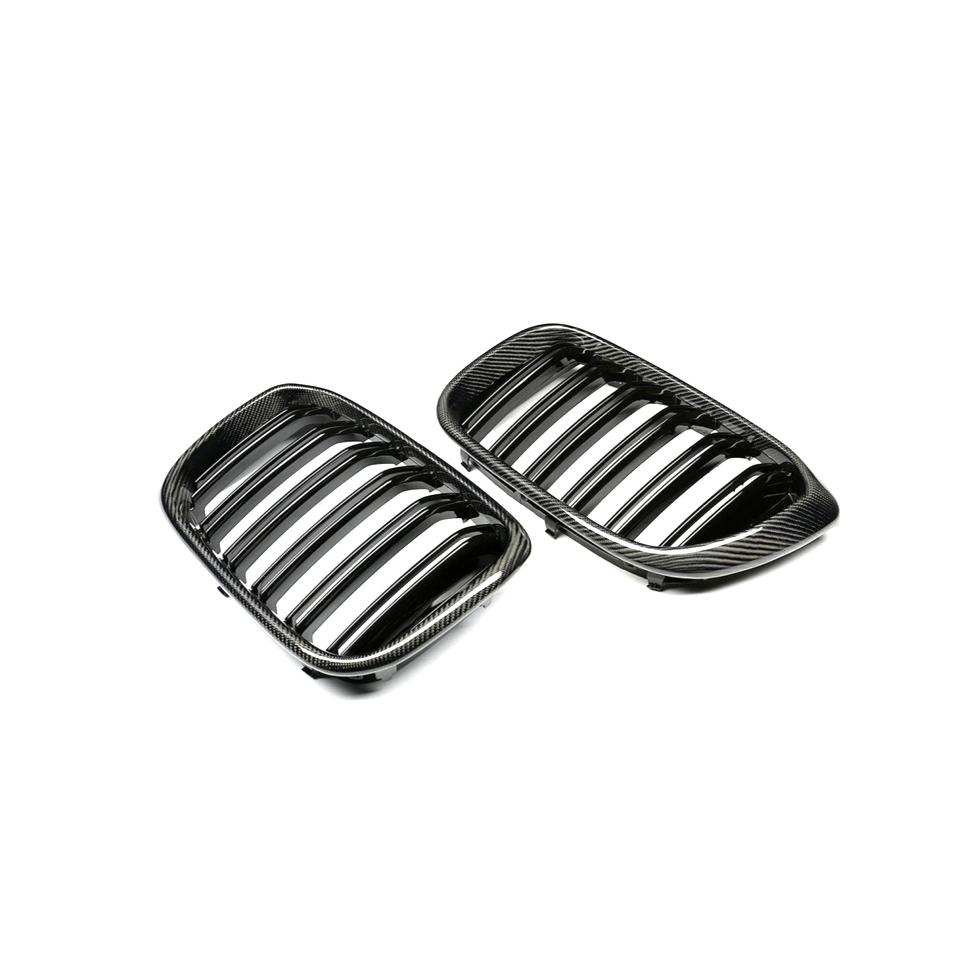 ST Style Carbon Fiber Front Grille Dual Slat for X4 G02 Pre-LCI (2018–2021)