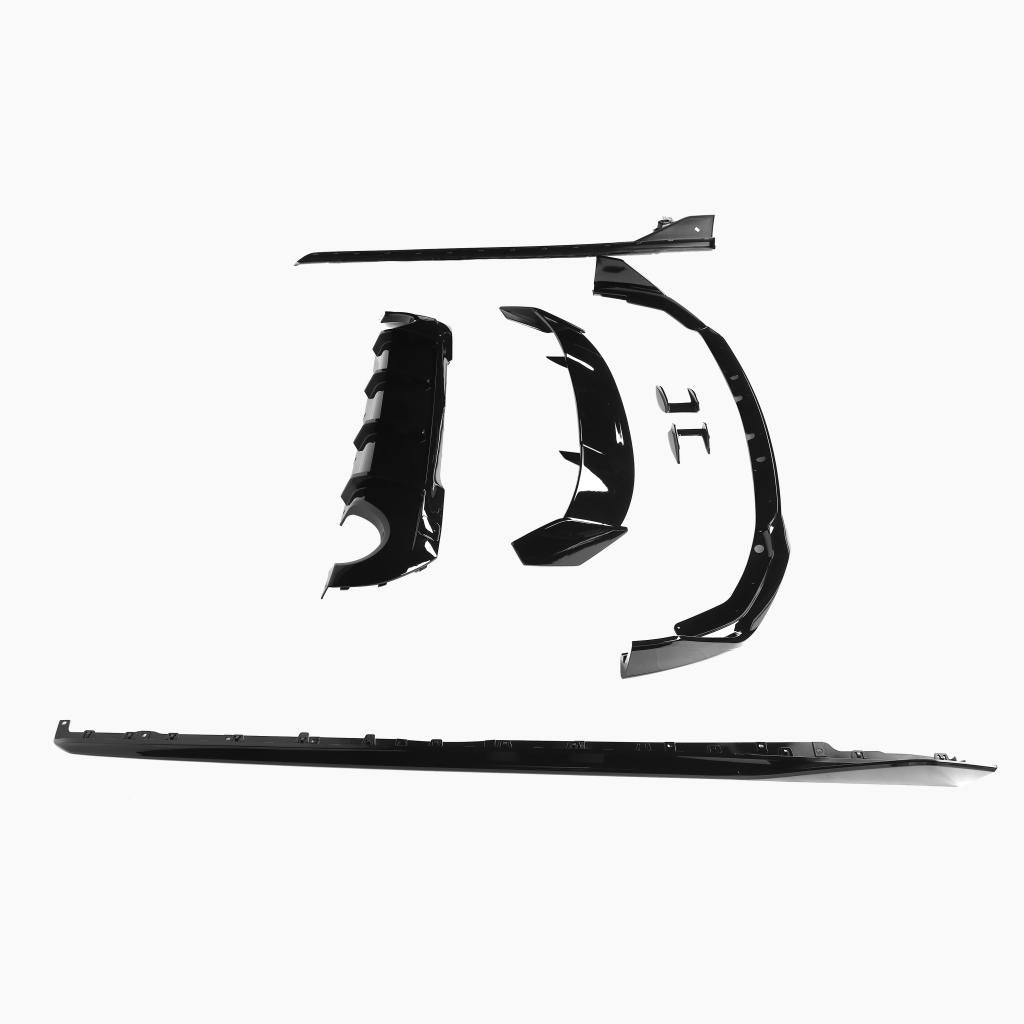 Performance Style Gloss Black Bodykit for BMW 1 Series F40 M Sport (2019–2024)