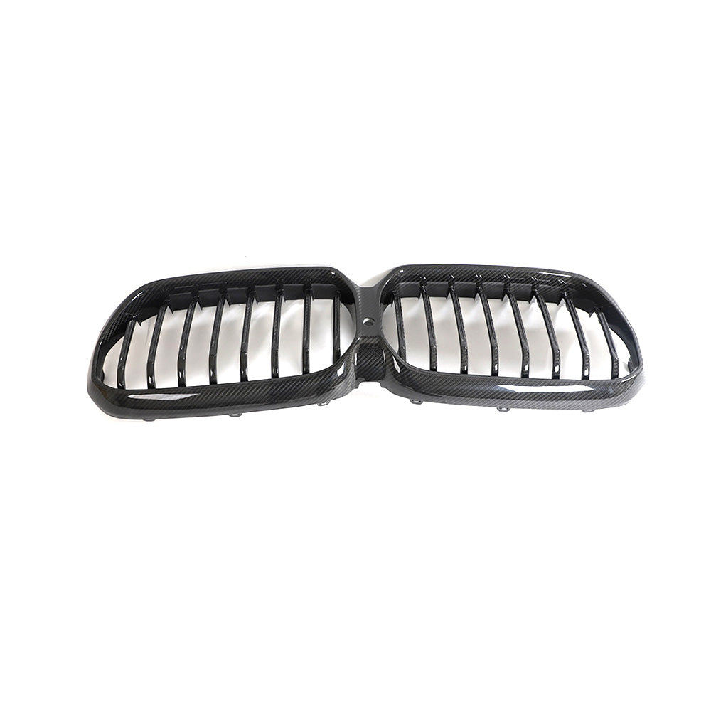 ST Style Carbon Fiber Front Grille for BMW 5 Series G30 G31 LCI (2020–2023)
