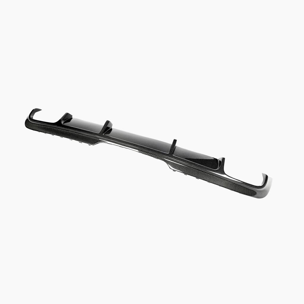 ST Style Carbon Fiber Rear Diffuser For Audi TTS TT Base (2008-2014)