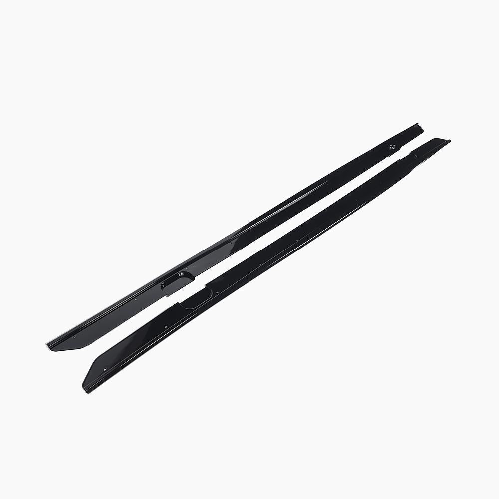 Performance Style Gloss Black Side Skirts for BMW 2 Series F22 Coupé, F23 Convertible M Sport (2014–2021)