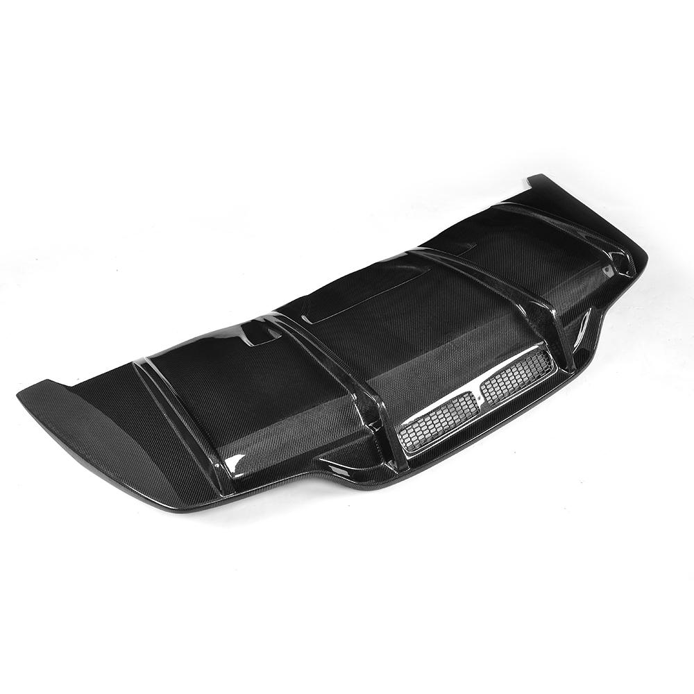 PSM Style Carbon fiber Rear Diffuser for Mercedes Benz C63 AMG W205 Pre‑Facelift Coupé (2015-2018)