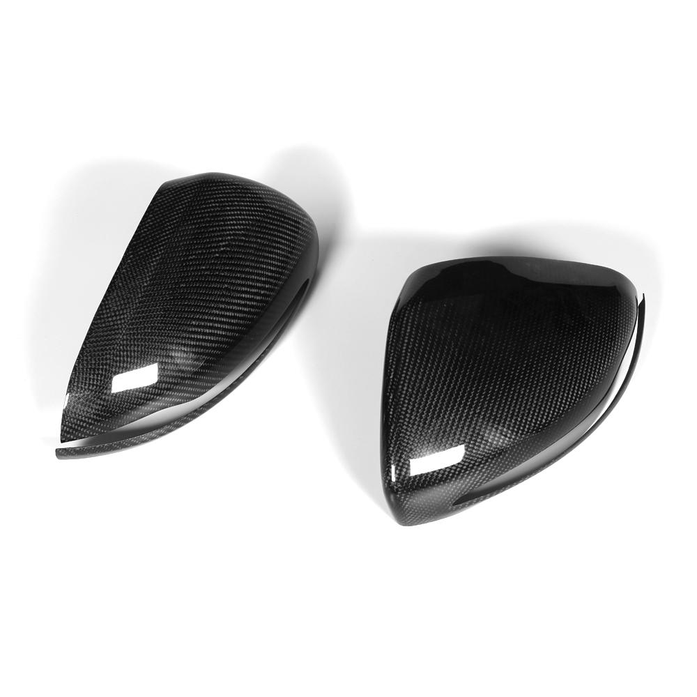 Carbon Fiber Mirror Caps For Mercedes-Benz S‑Class W222 Pre‑Facelift, C‑Class W205 Pre‑Facelift (2014–2018)