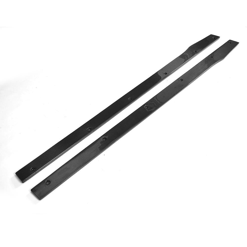 ST Style Carbon Fiber Side Skirts for Mercedes-Benz C63 AMG W205 Pre‑Facelift Coupe (2015-2018)