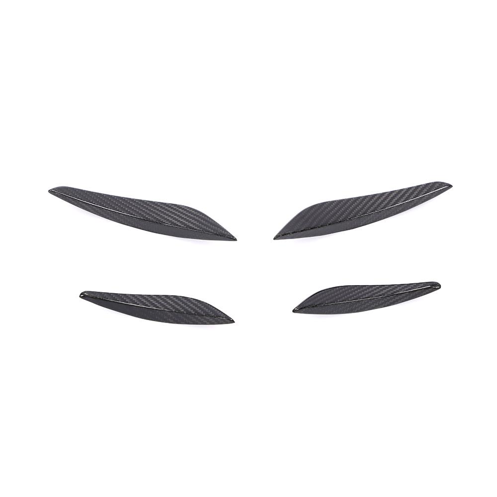 AC Style Carbon Fiber Front Canards for BMW 8 Series G14/G15/G16 (2019+)