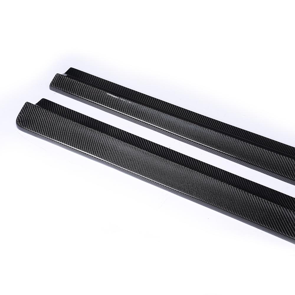 AMG Style Carbon Fiber Side Skirts for Mercedes-Benz C63 AMG W204 (2008-2015)