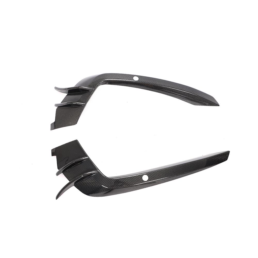 ABT Style Carbon Fiber Front canards for Audi A6 / S6 C7.5 LCI (2015–2018)
