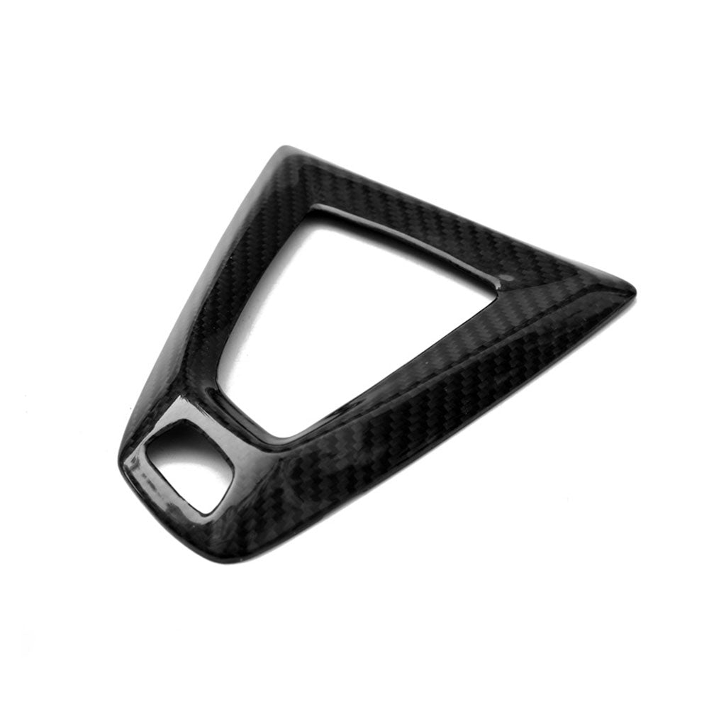LHD Carbon Fiber Gear Shift Knob Cover Trim for BMW M3 F80, M4 F82/F83 (2014-2020)