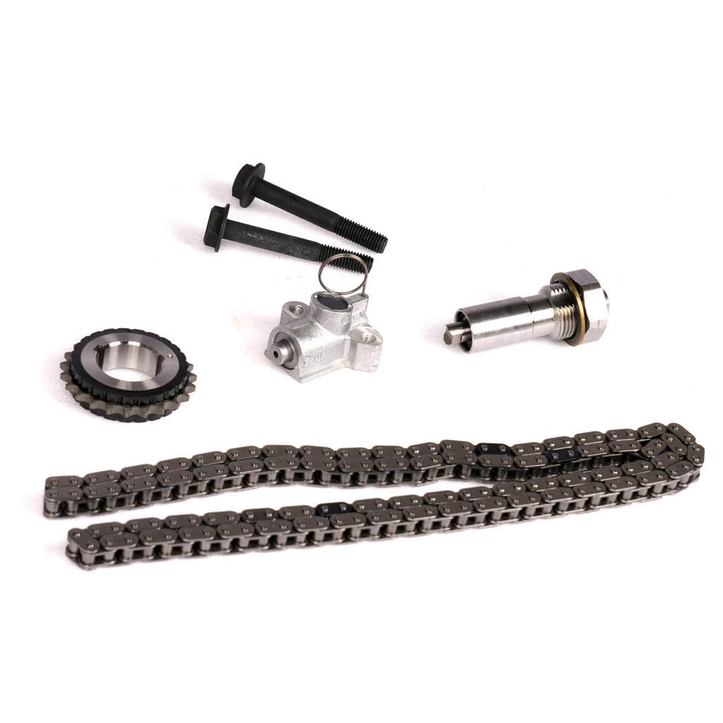 Timing Chain Kit Compatible with Chevy Equinox Buick GMC 2.2L 2.4L 2009-2017 w/Water Pump Tensioner, Crank Sprocket Ecotec Gu