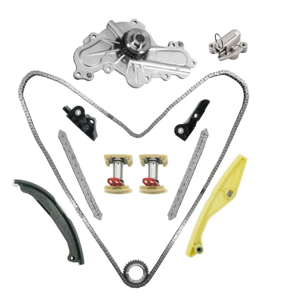 3.5LTiming Chain Kit with Water Pump Fits for Ford F-150/Edge/Explorer/Flex/Police/Fex/Taurus,for Lincoln MKS 2011-2019 3.7L