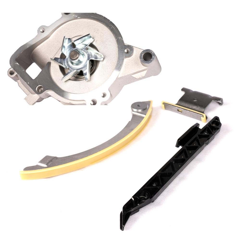 Timing Chain Kit Compatible with Chevy Equinox Buick GMC 2.2L 2.4L 2009-2017 w/Water Pump Tensioner, Crank Sprocket Ecotec Gu