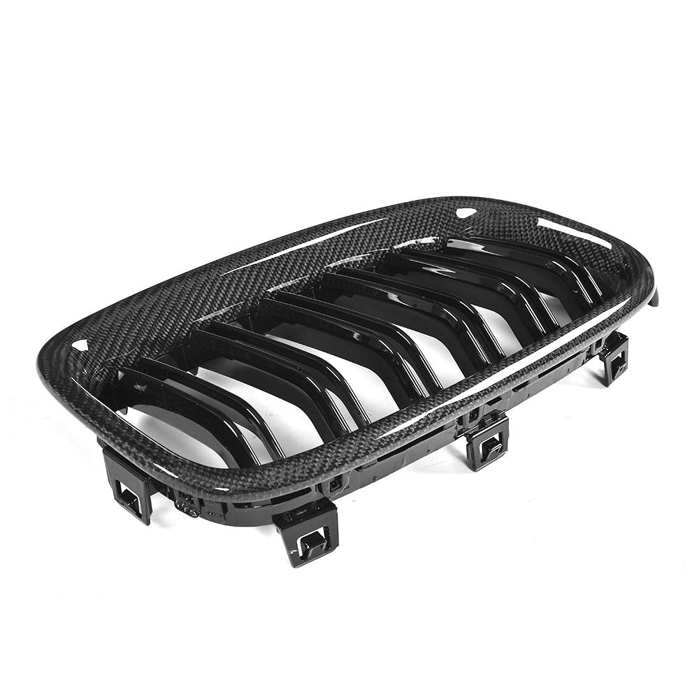 M3 Style Dual Slat Carbon Fiber Front Grille for BMW 3 Series F30(2012-2019)