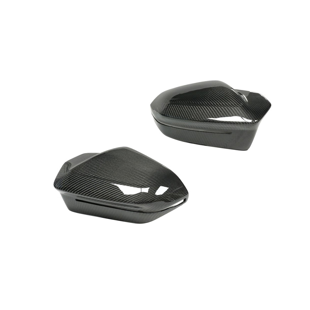 LHD ST Style Carbon Fiber Mirror Caps for BMW 5 Series I5 G60 / 7 Series G70 /X3 G45 (2023-present)