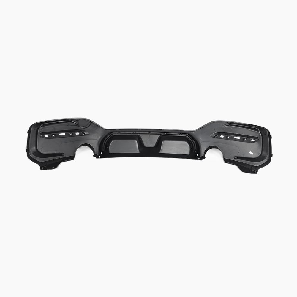 CS Style Gloss Black Rear Diffuser for BMW 1 Series F20/F21 LCI M Sport (2015–2019)
