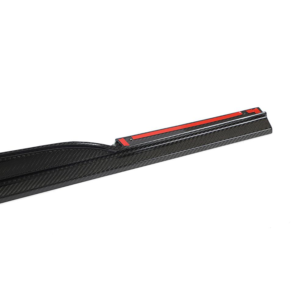 ST Style Carbon Fiber Side Skirts for Audi RS6 C8, RS7 C8 (2019–2024)