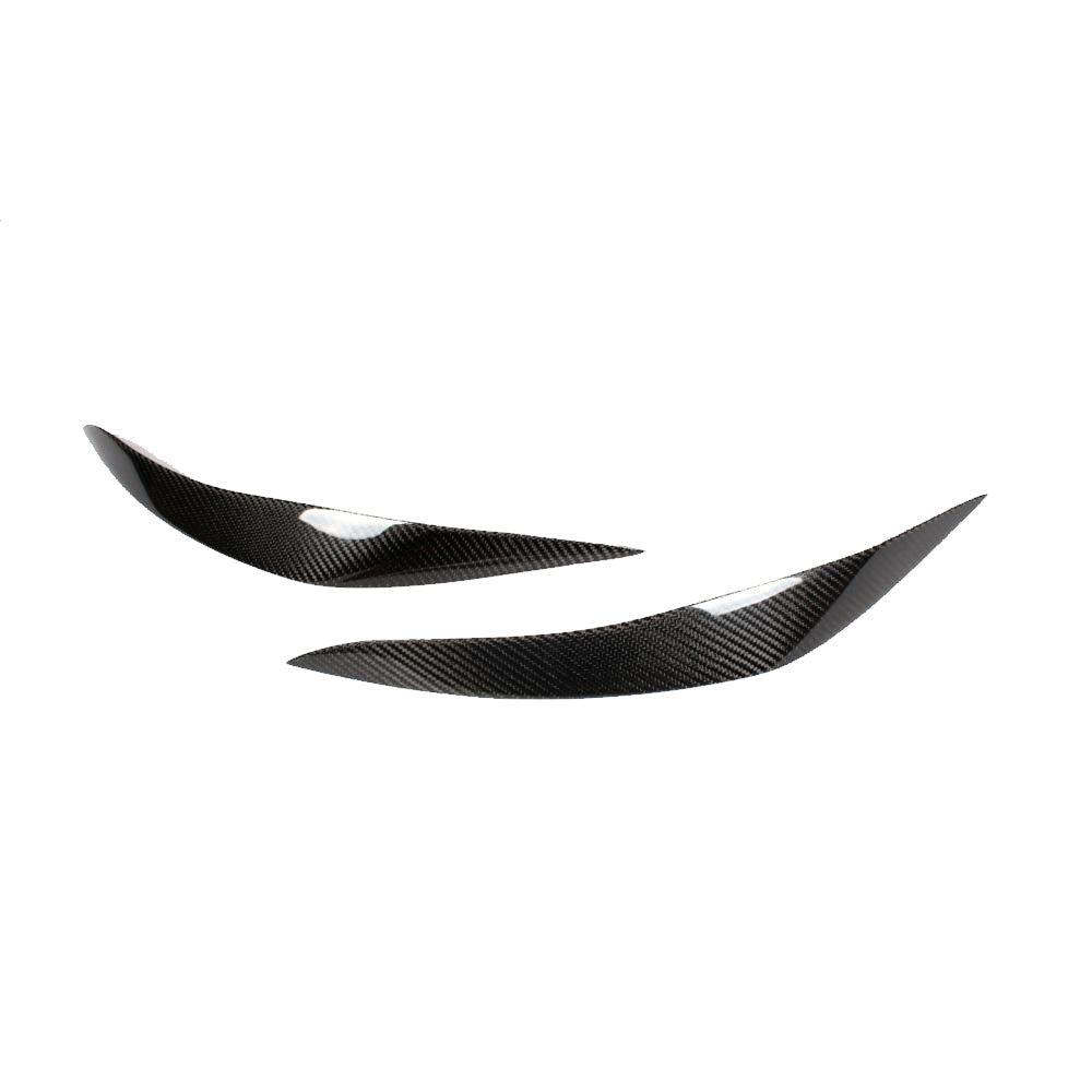 ST Style Carbon Fiber Headlight Eyelids for BMW 5 Series F10/F11, M5 F10 (2010–2017)