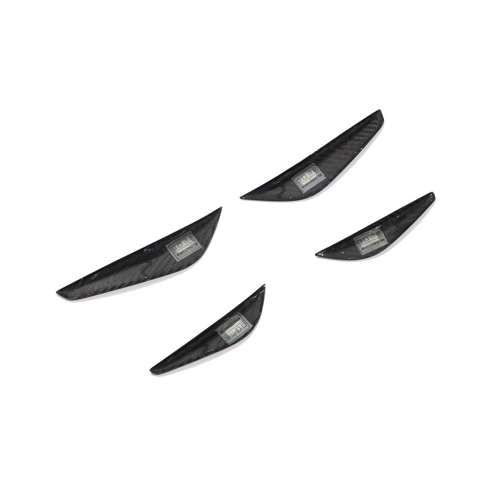 AC Style Carbon Fiber Front Canards for BMW 8 Series G14/G15/G16 (2019+)