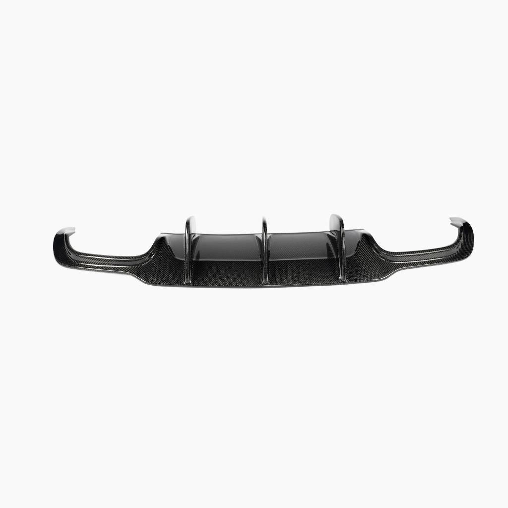 AMG Style Carbon Fiber Rear Diffuser for Mercedes Benz C63 W204 Facelift (2011-2015)