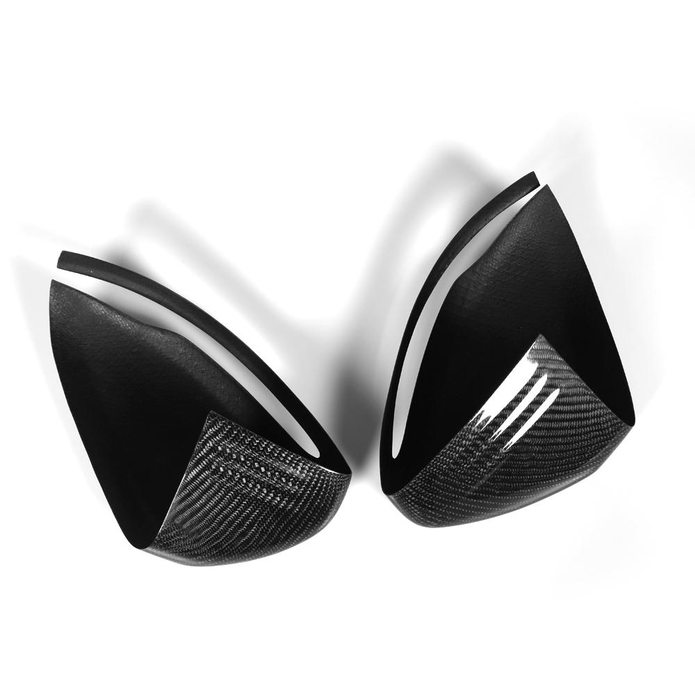 Carbon Fiber Mirror Caps For Mercedes-Benz S‑Class W222 Pre‑Facelift, C‑Class W205 Pre‑Facelift (2014–2018)