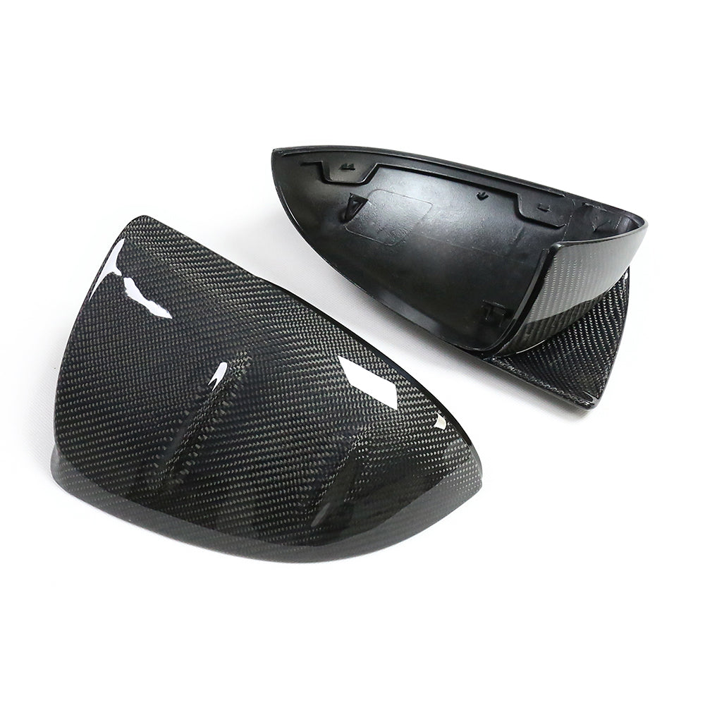 Carbon Fiber replacement Mirror Caps for Mercedes Benz C-Class W206 (2022+), S-Class W223 (2021+)