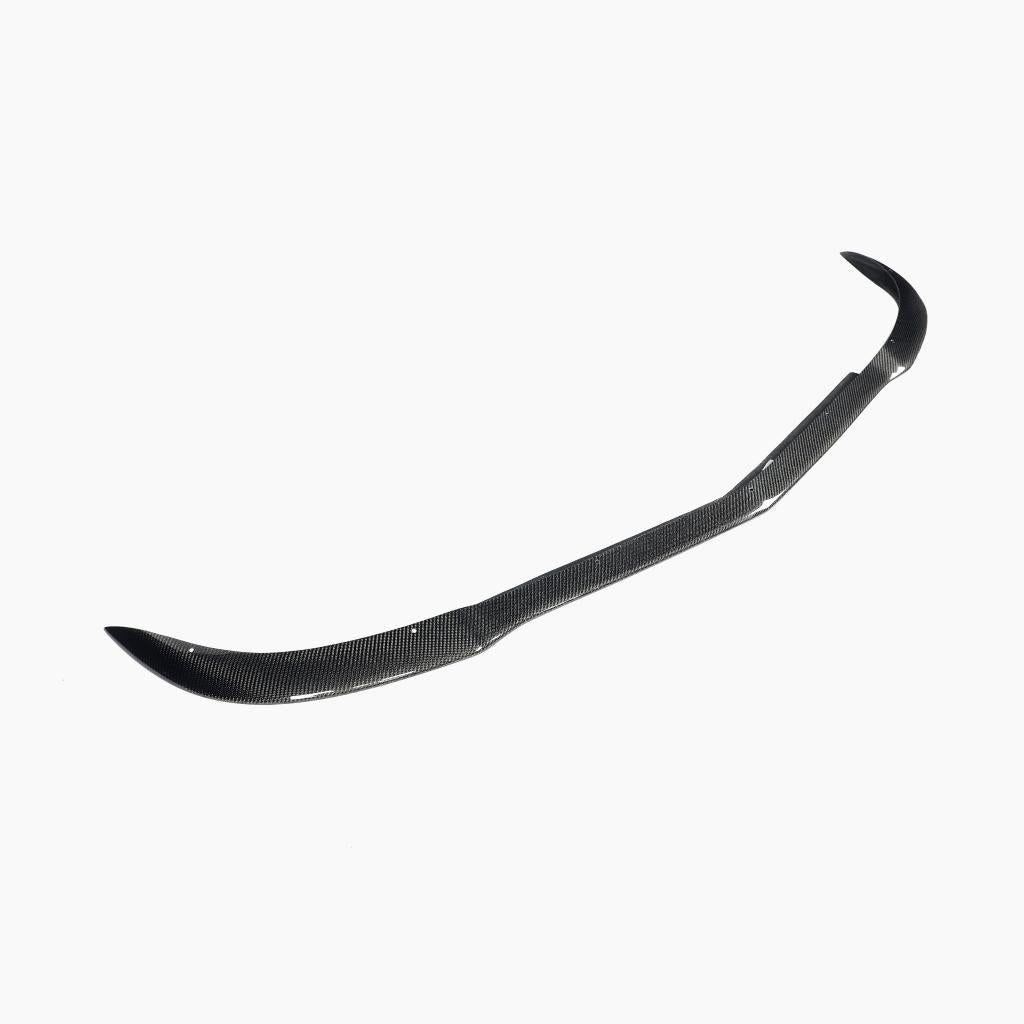 Mercedes-Benz C63 W204 Carbon Fiber Trunk Spoiler-side angle view