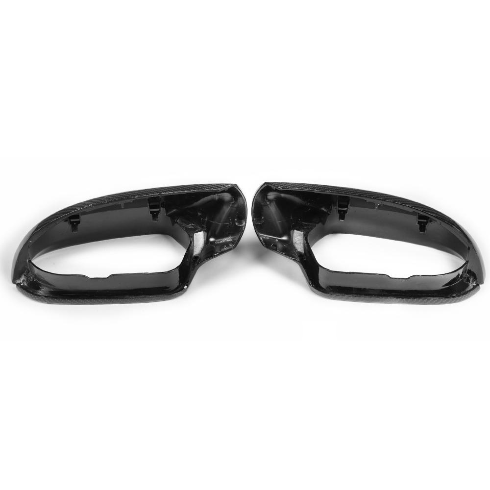 Carbon Fiber REPLACEMENT Mirror Caps for Audi A6 / S6 C7 Pre‑LCI ,A6 / S6 C7.5 LCI ,RS6 C7(2011–2018)(Without Lane Assist)