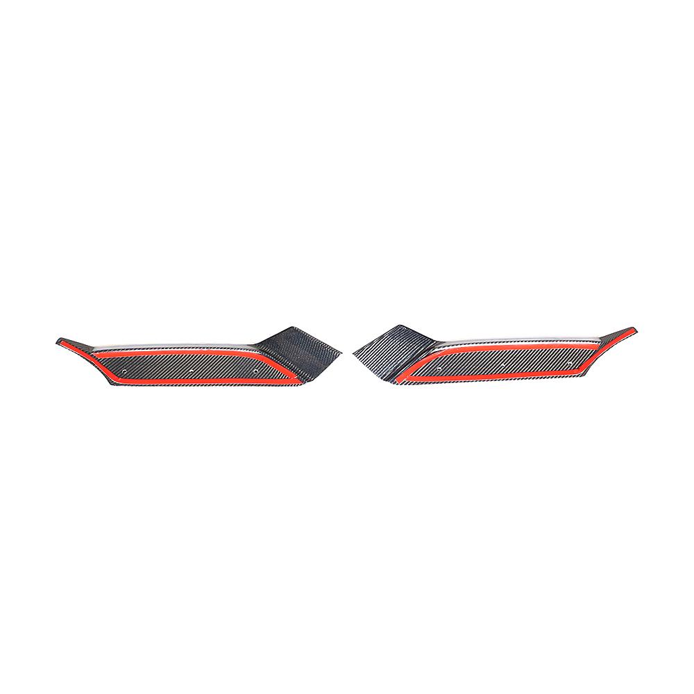 Mercedes-Benz G‑Class W463A Pre‑Facelift Front Splitters wet carbon fiber