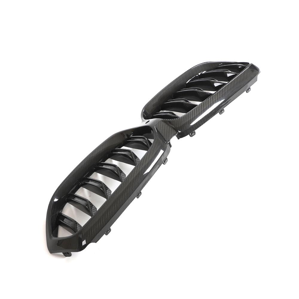 Dual Slat Carbon Fiber Front Grille for BMW 6 Series G32 GT (2017+)