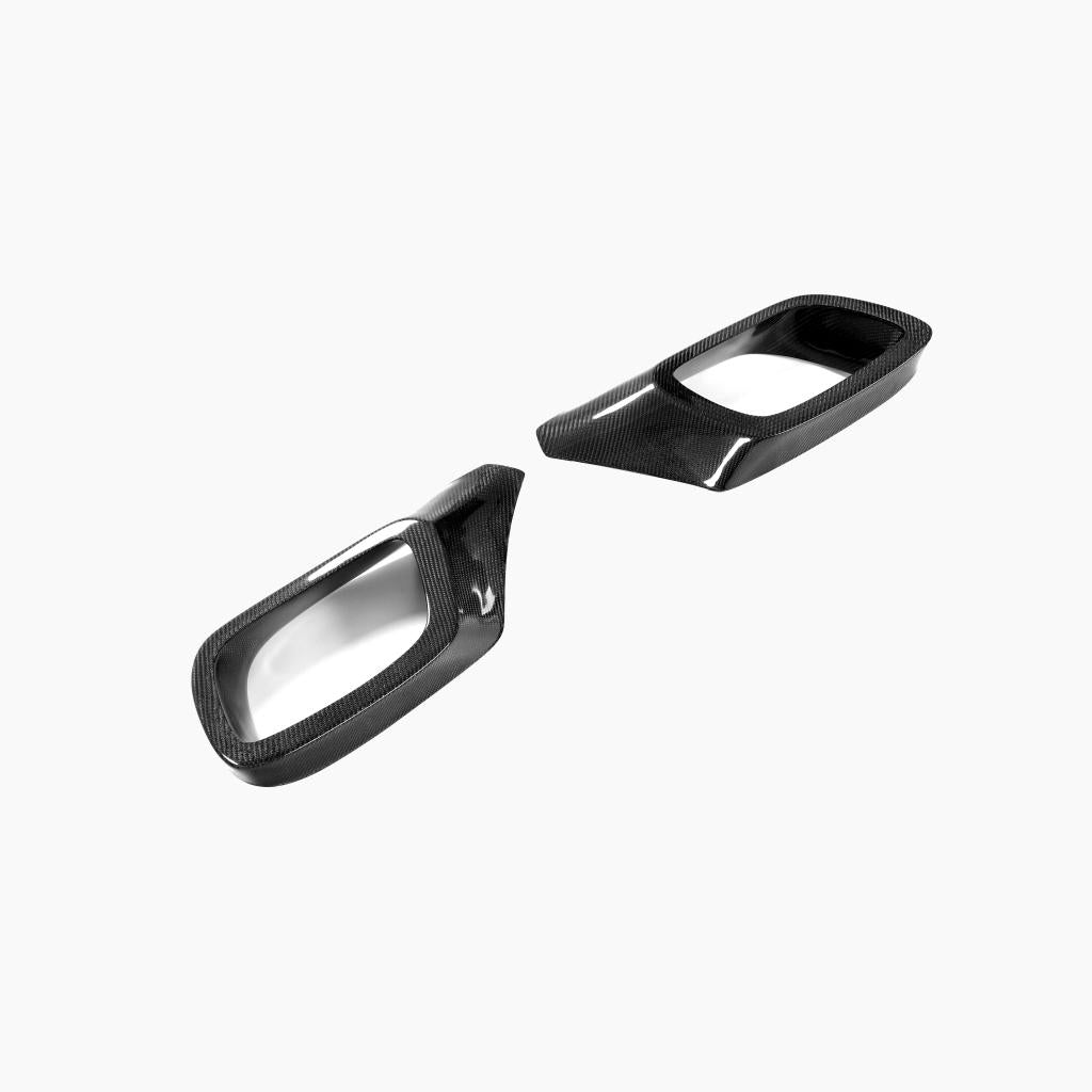 Benz S‑Class W222 Facelift Front Canards Carbon Fiber