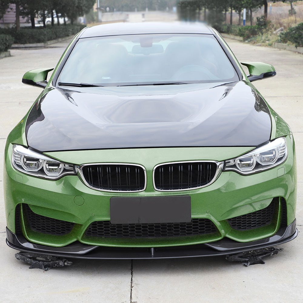 GTS Style Carbon Fiber Hood Cover for BMW M3 F80, M4 F82/F83 (2014-2020)