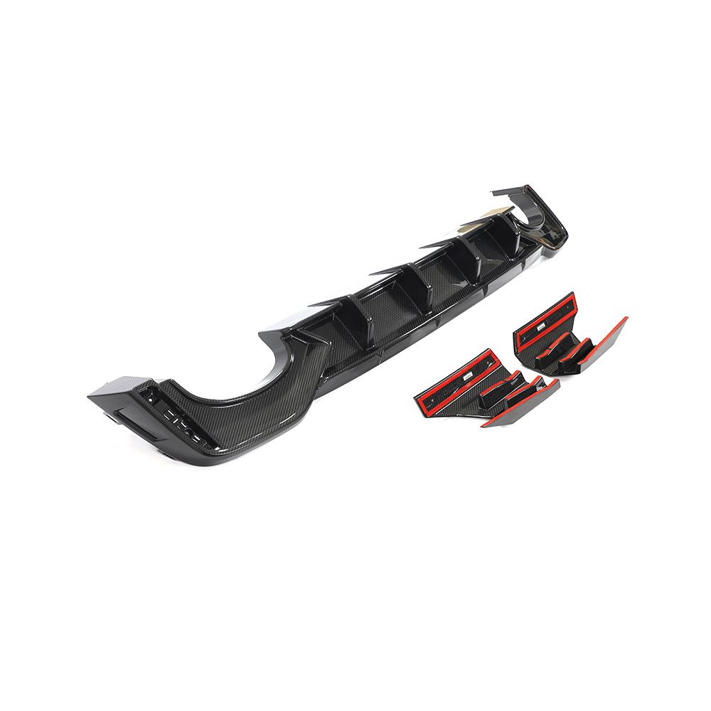 ST Style Carbon Fiber Rear Diffuser for Audi RS6 C8 ,RS7 C8(2019–2024)