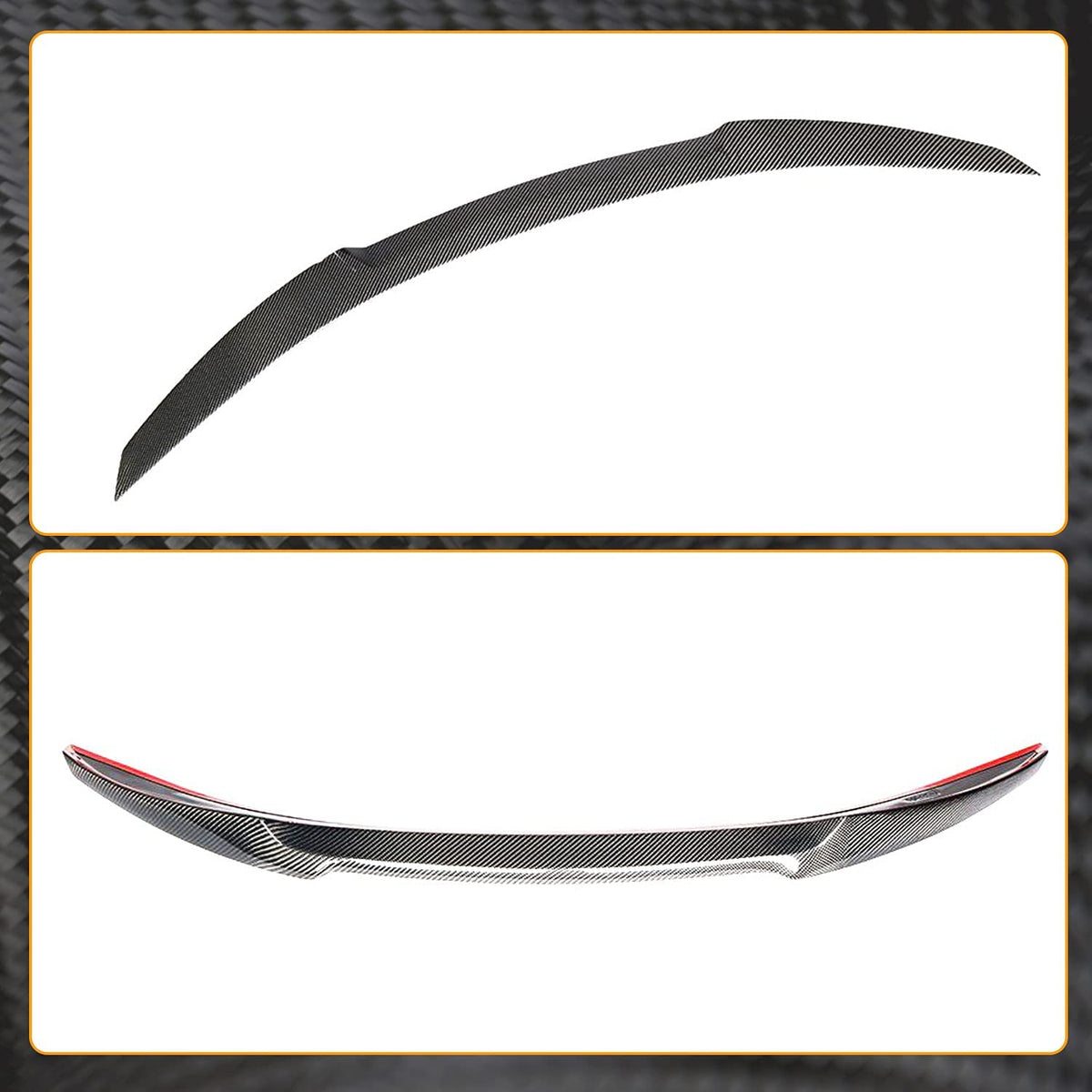 Carbon Fiber Body Kit for BMW 6 Series F06 F13 640i 650i M Sport M6 Gran Coupe 2Door Sedan 4Door 2012-2018 Rear Boot Lid High