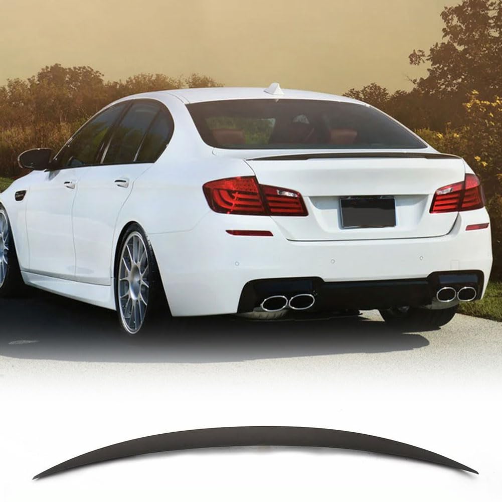 Trunk Spoiler Compatible with 2010-2016 BMW 5 Series F10 and M5 F10 Car Rear Boot Lid Highkick Wing Lip Factory Outlet