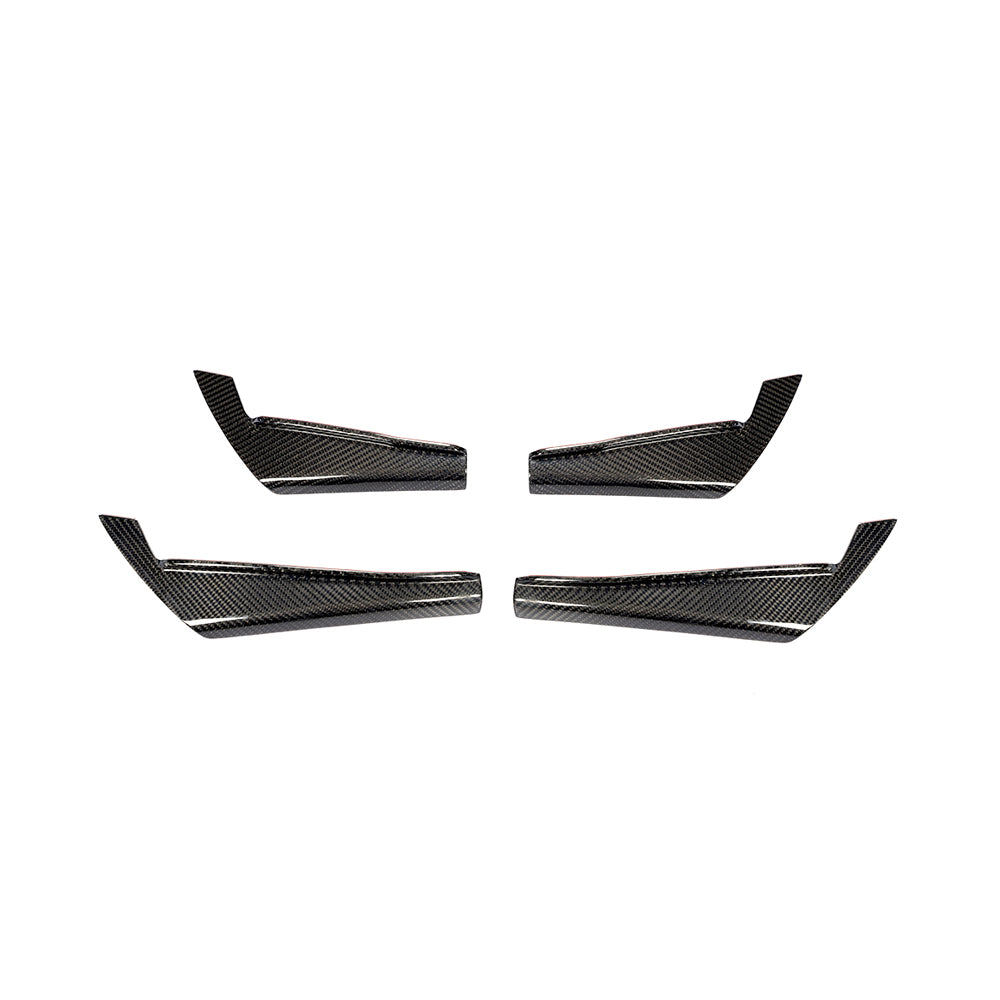 Audi A4 B9 Pre-LCl ST Style Carbon Fiber Front Canards