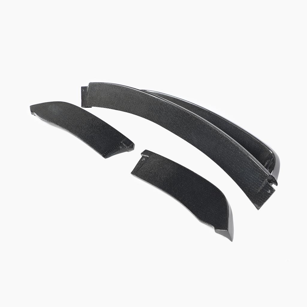 V Style Carbon Fiber Front Lip for BMW X6 E71 (2008-2014)