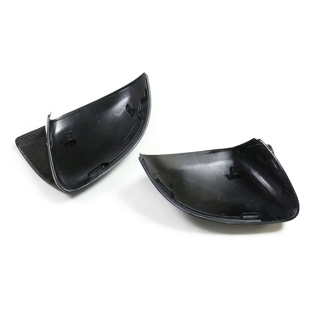 Carbon Fiber replacement Mirror Caps for Mercedes Benz C-Class W206 (2022+), S-Class W223 (2021+)