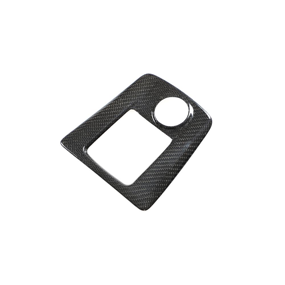 ST Style Carbon Fiber Shift Knob Under Cover for Mercedes Benz A45 AMG W176/CLA 45 AMG C117/GLA 45 AMG X156 Facelift (2016-2019)