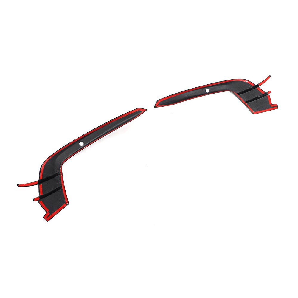 ABT Style Carbon Fiber Front canards for Audi A6 / S6 C7.5 LCI (2015–2018)