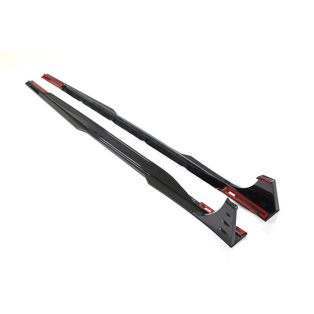 ST Style Carbon Fiber Side Skirts for Audi RS6 C8, RS7 C8 (2019–2024)