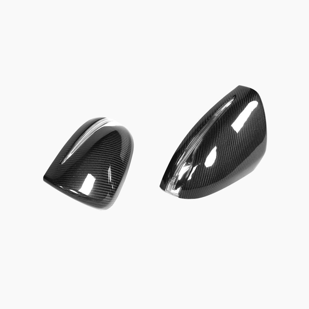 Benz S‑Class W222 Pre‑Facelift Mirror Caps Carbon Fiber