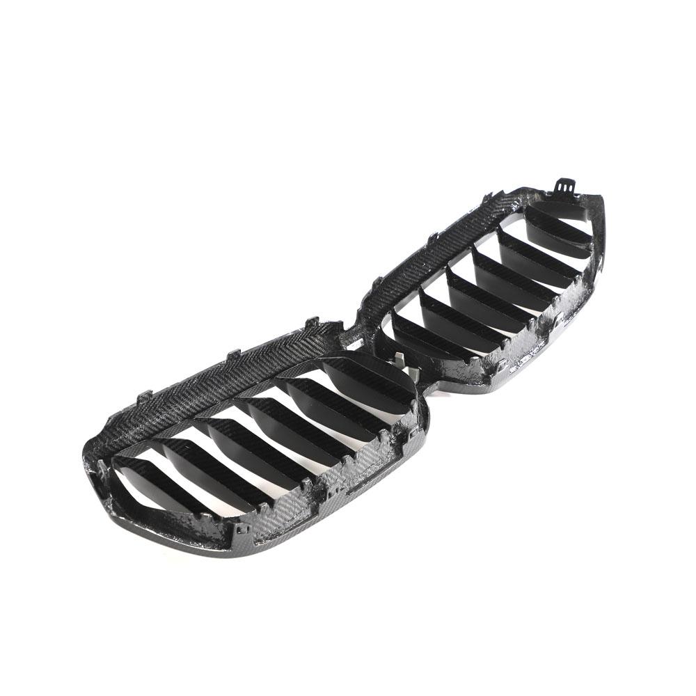 Dual Slat Carbon Fiber Front Grille for BMW 6 Series G32 GT (2017+)