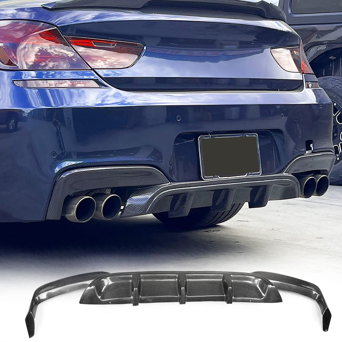 Carbon Fiber Body Kit for BMW 6 Series F06 F13 640i 650i M Sport M6 Gran Coupe 2Door Sedan 4Door 2012-2018 Rear Boot Lid High
