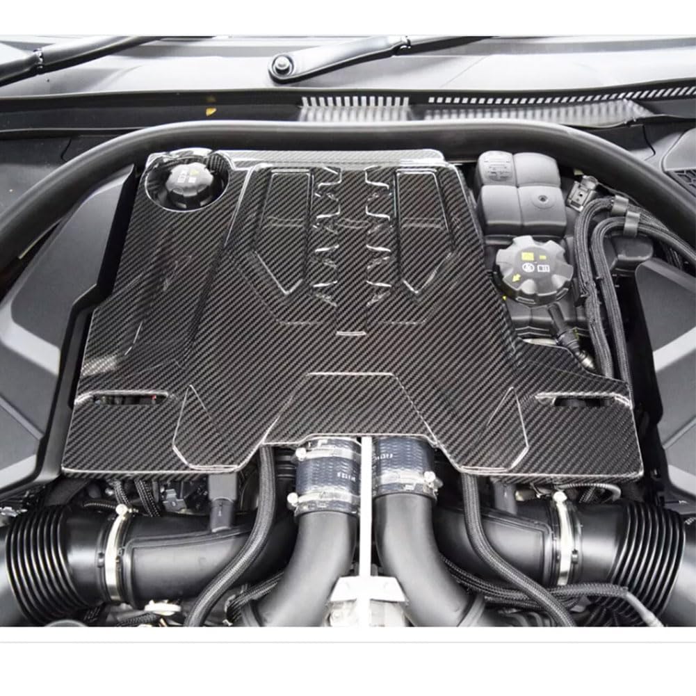 Dry Carbon Fiber Engine Hood Cover Compatible With BMW F90 M5 F91 F93 M8 2018-2024 Front Engine Bonnet Hood Cover Protecter C