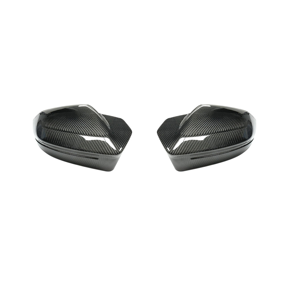LHD ST Style Carbon Fiber Mirror Caps for BMW 5 Series I5 G60 / 7 Series G70 /X3 G45 (2023-present)