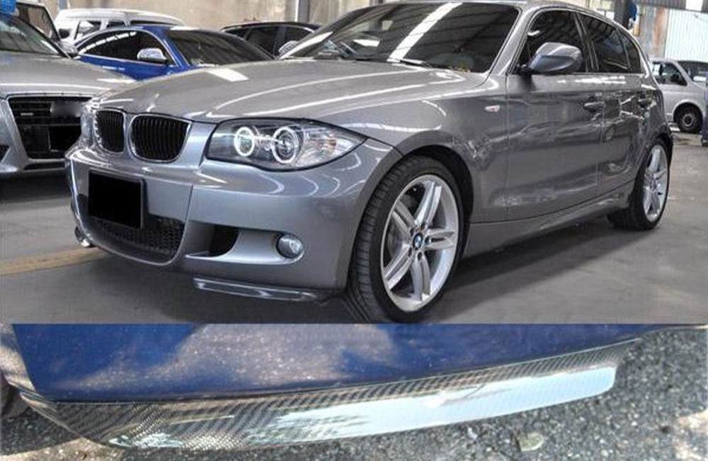 Performance Style Carbon Fiber Front Splitter for BMW 1 Series E81/E87 M Sport (2004–2012)