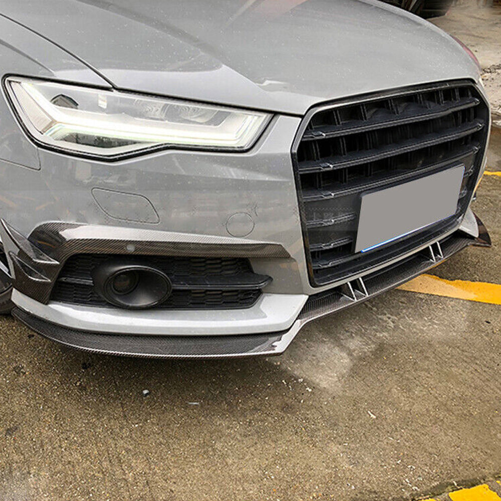 ABT Style Carbon Fiber Front Lip for Audi A6 / S6 C7.5 LCI (2015–2018)