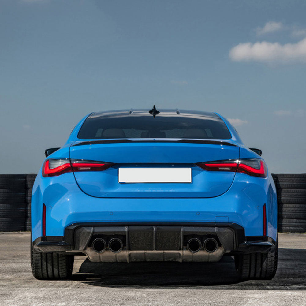 MP Style Carbon Fiber Trunk Spoiler for BMW 4 Series G22, M4 G82 (2021+)